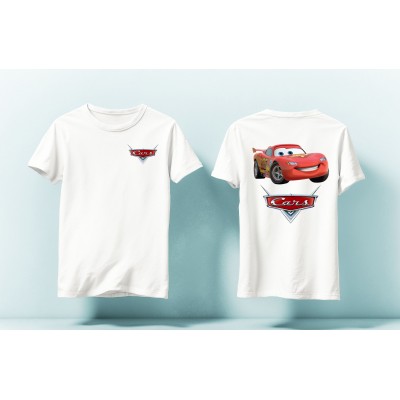 Tricou Cars and Logo